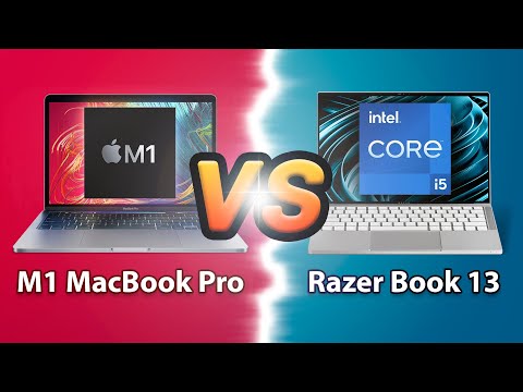 Razer Book 13 vs Apple's M1 MacBook Pro