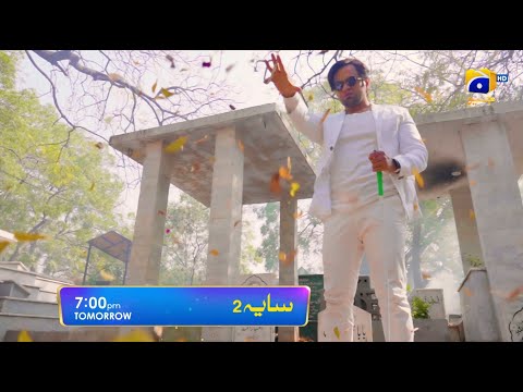 Saaya 2 Episode 30 Promo | Mashal Khan - Sohail Sameer | Tomorrow at 7:00 PM only on Har Pal Geo