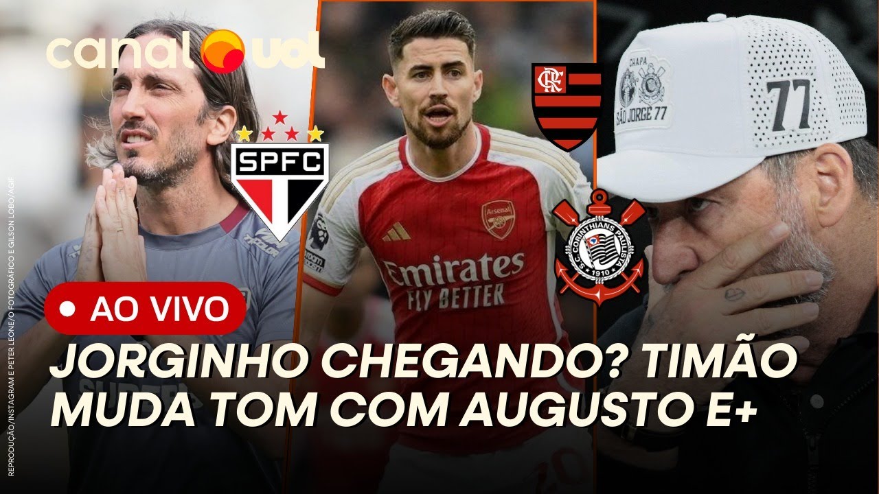 FLAMENGO PERTO DE ANUNCIAR JORGINHO? SÃO PAULO TENTA MARCA INÉDITA! TORCIDA DO CORINTHIANS MUDA TOM!