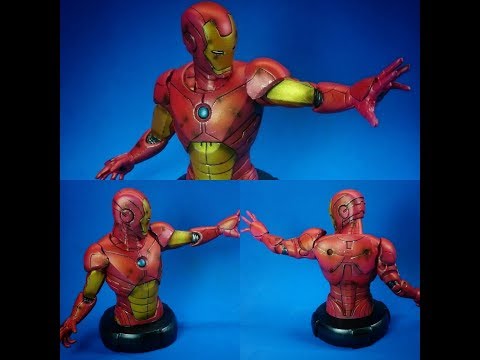 Chameleon Paints Tutorial 8 -  Repainting IRONMAN with Chameleon Paints