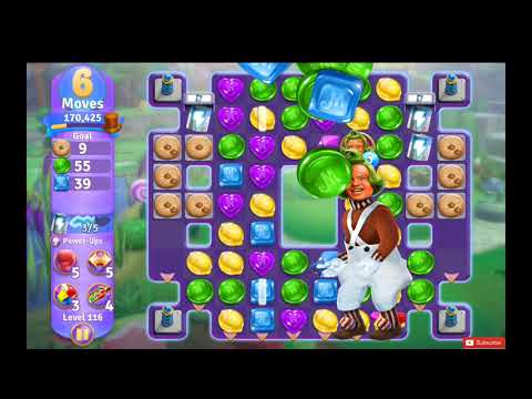 Wonka's World of Candy Level 116 NO BOOSTERS - A S GAMING