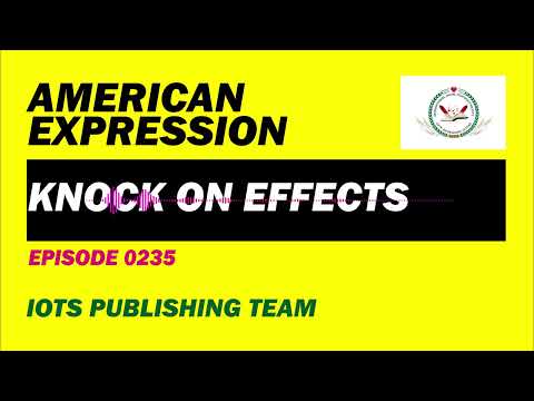 American Expression E0235 Knock on effects