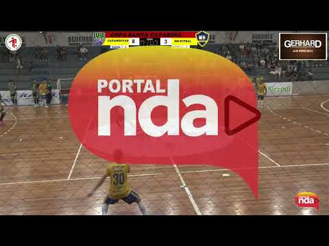 Gols de Catanduvas e Maravilha Futsal pela Copa Santa Catarina