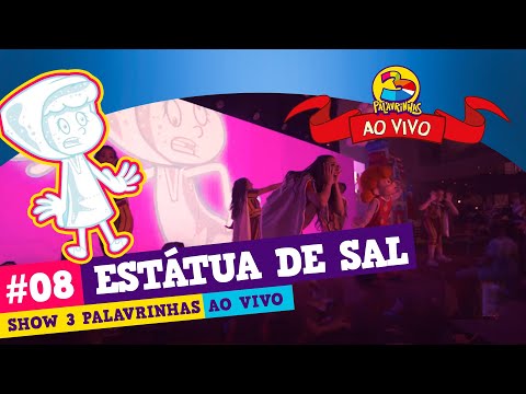 Música Estátua de Sal - 3 Palavrinhas AO VIVO - Espetáculo Deus é Tão Bom