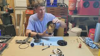 Jeep CJ7 1981 258 Power steering pump restoration and brackets