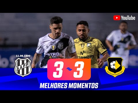 PONTE PRETA 3 X 3 SÃO BERNARDO | MELHORES MOMENTOS | 5ª RODADA | PAULISTÃO 2024
