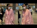 Katrina Kaif In Pink Salwar Suit Spotted At Mumbai Airport