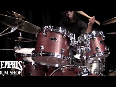 Tama Starclassic Limited Edition Bubinga Birch Drum Set - Natural Satin - Played by Rodney Holmes