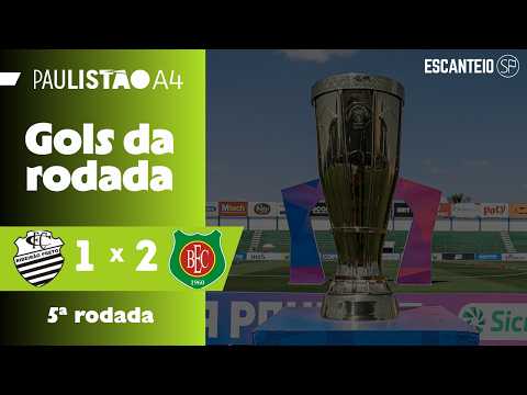 BEC AUMENTA CRISE NO BAFO | Comercial 1 x 2 Barretos | Gols do Paulistão Série A4 2026