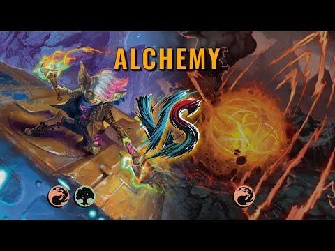 MTG Alchemy - Gruul Aggro by CunicoliGoblin VS Mono Red Aggro by tormet