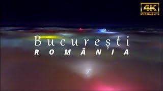 București, artificii și ceață de Revelion - New Year's fireworks in Bucharest above a carpet of fog