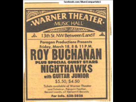 The Nighthawks with Luther "Guitar Jr." Johnson - Warner Theater, Washington. 1977