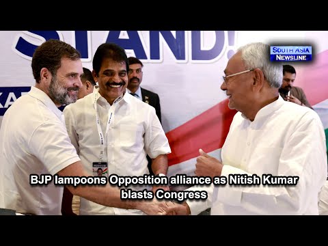 BJP lampoons Opposition alliance as Nitish Kumar blasts Congress
