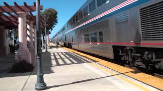 preview picture of video 'Amtrak 11 Through Guadalupe HD'