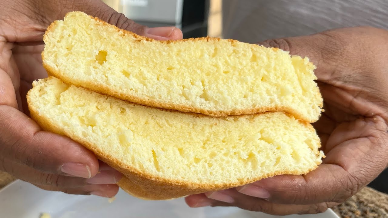 Pão de frigideira saudável e sem glúten. Super fofinho!🍞