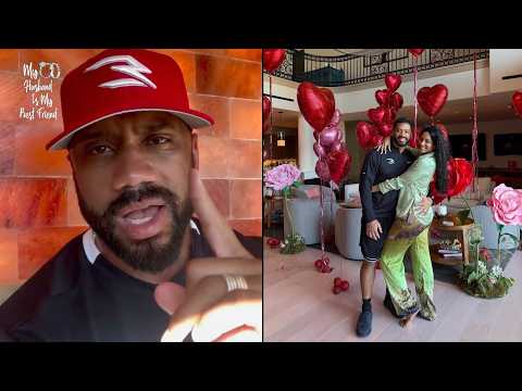 Russell Wilson Speaks On Negativity After Celebrating Valentine's Day With Wife Ciara! 🌹