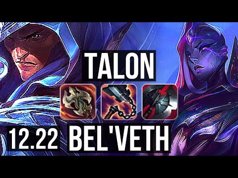 TALON vs BEL'VETH (JNG) | 70% winrate, Legendary, 13/5/17 | KR Grandmaster | 12.22
