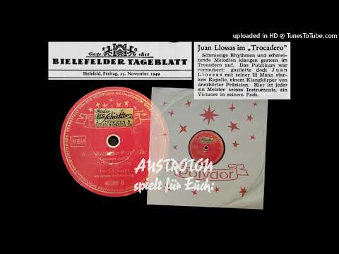 Juan Llossas m. s. Tanzorch.: American Patrol - Foxtrot (Hamburg 1950)