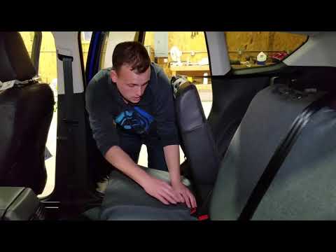 How To Install Rear Seat Covers On A Ford Escape