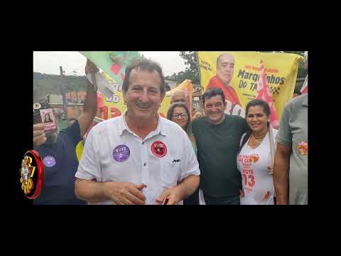 DEPUTADO FEDERAL NILTO TATTO PT SP CAMINHA COM O CANDIDATO DO PT THIAGO NA FAVELA DO JARDIM DAS PALMEIRAS