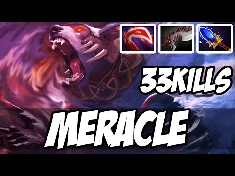 Meracle Plays Ursa WITH 33 KILLS - Dota 2