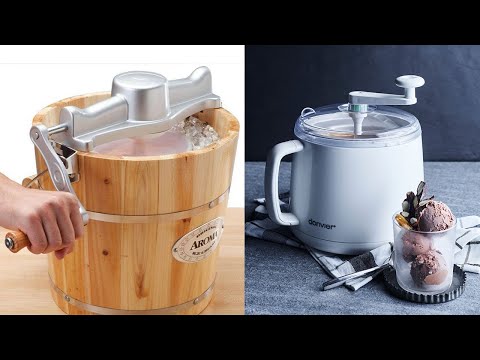 5 Hand Crank Ice Cream Maker | Best Instant Ice Cream Maker