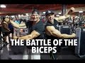 THE BATTLE OF THE BICEPS | Steve Cook & Steve Weatherford