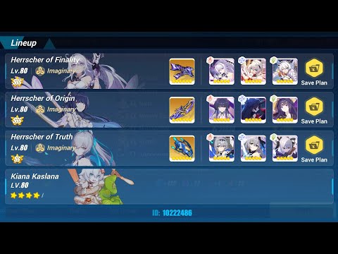 HI3 SEA Exalted Abyss[Nirvana] Benares(Ignite) 823Pts. Disturbance:475 HoFi/HoO/HoTr(SS0) [8S]