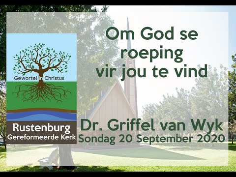 Om God se roeping vir jou te vind