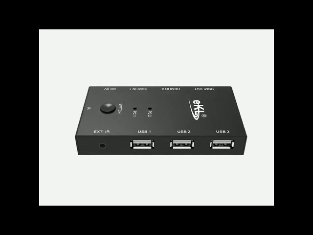 Vídeo relacionado con PremiumCord Extensor KVM HDMI 4K con USB 2.0 hasta 120 m por LAN, Over IP, Cat5/5E/6, UHD 4K 2160p 60 Hz, Full HD 1080p, 4:4:4, HDMI 2.0, HDCP 2.2, Carcasa Robusta de Aluminio