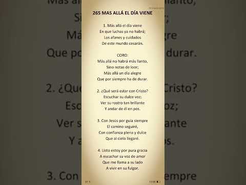265 MÁS ALLÁ EL DIA  VIENE