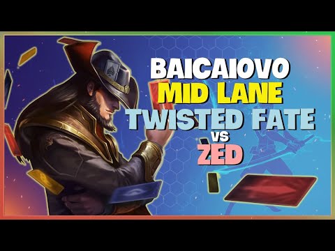 Baicaiovo Reaches Top 2 Ranking with an Unstoppable Twisted Fate Roaming Masterclass Engsub