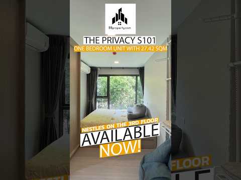 The Privacy S101, Bangkok, Soi Punna Withi 16 Sukhumvit Road, Bang Chak, Phra Khanong, Bangkok, 1 Bedroom, 28 sqm, Condo For Rent, by Win Chan, 500458293 - DDproperty.com