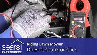 How to Fix a Riding Lawn Mower that Doesn’t Crank or Click