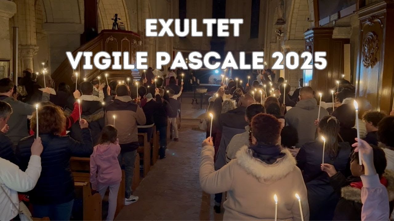 L'Exultet de la Vigile (Veillée) Pascale 2025 à Chaumes en Brie (77).