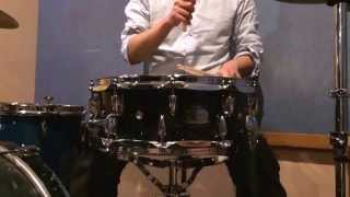 Video thumbnail for BSD1455HN 則竹裕之（Hiroyuki Noritake）signature snare by makidrum