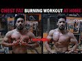 CHEST FAT BURNING WORKOUT AT HOME - NO EQUIPMENT !!