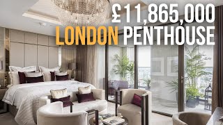 Inside A Luxury London Penthouse with Cinema, Pool & Gym Facilities | London Home Tour