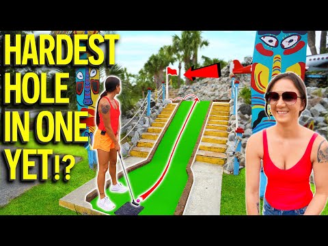 INSANE One of a Kind Mini Golf Course! - MASSIVE Course!