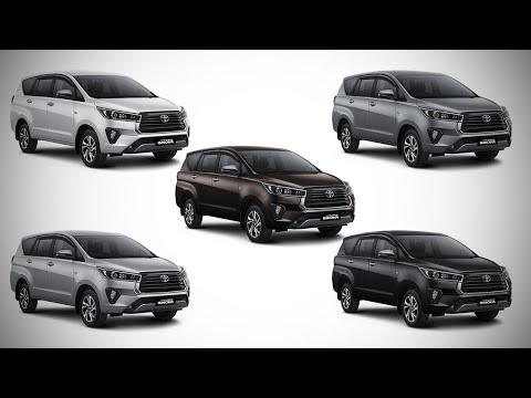 New 2021 Toyota Innova Kijang - All Colour Options - Images | AUTOBICS