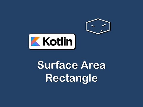 surface area of rectangle in kotlin