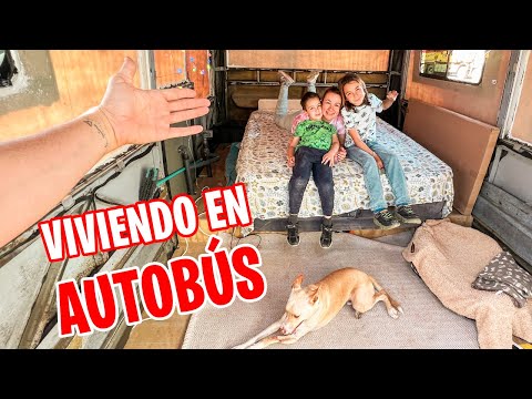 PRIMERA NOCHE en la CASA RODANTE // Acampada en Autobús vivienda + reformas