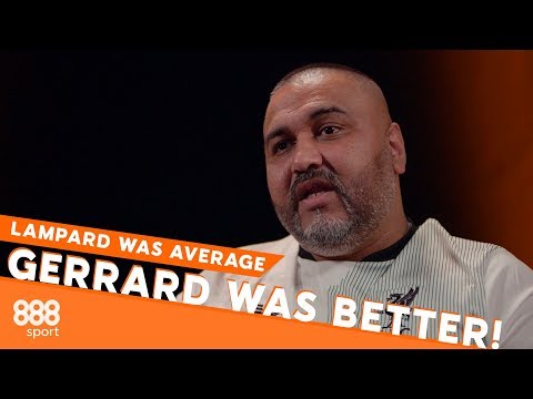 Lampard was average - Gerrard was by far the better player! My Unpopular Opinion | Grizz Khan