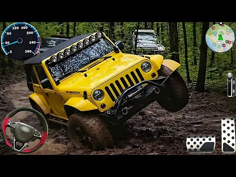 4x4 Offroad Jeep Driving Simulator 3D - Drive SUV 4x4 jeep Offroad Game - Android GamePlay