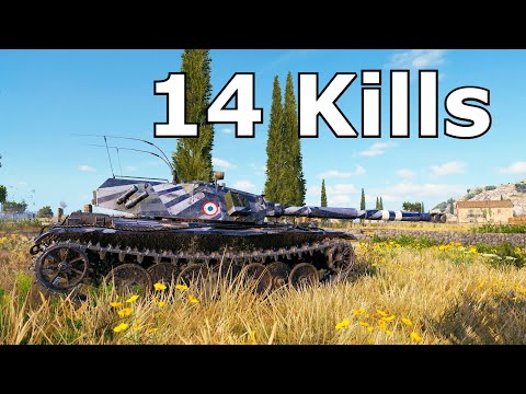 World of Tanks Bat.-Châtillon Bourrasque - 14 Kills 6,8K Damage