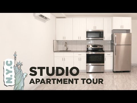 Empty $1,200 Studio Apartment Tour | N.Y.C