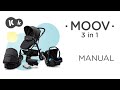 Kinderkraft MOOV 3 In 1 Pushchair How To Video Tutorial