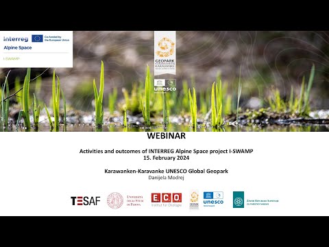 The role of Geopark Karavanke/Karawanken in I-SWAMP