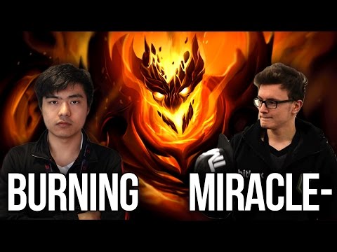 Miracle- vs BurNIng - 1v1 SOLO MID SF - DAC 2017 DOTA 2