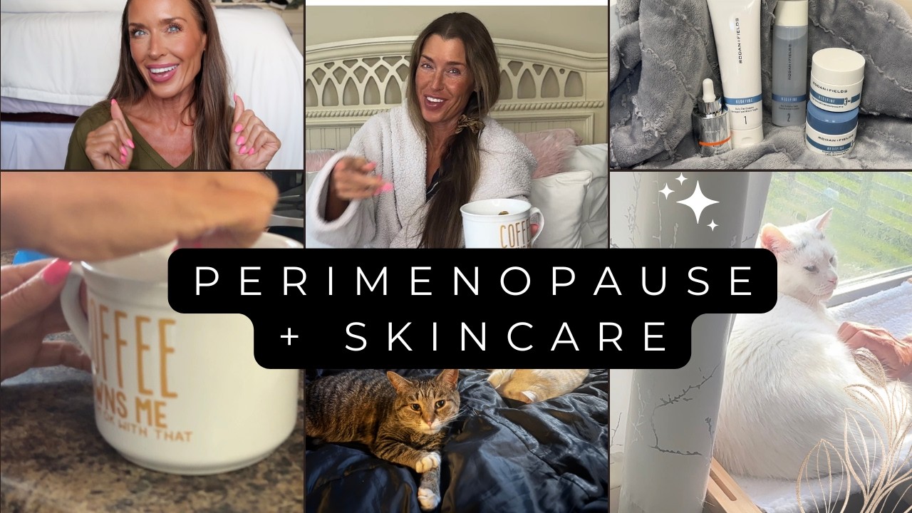 Perimenopause Changed My Skin... Here's My Updated Morning Skincare Routine ✨ #perimenopausejourney